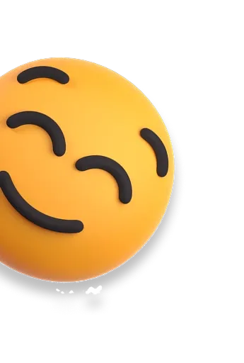 Smiling decoration
